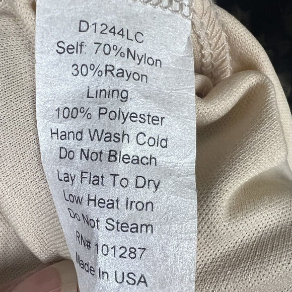 Alexia Admor Womens Black Lace Overlay 3/4 Sleeve Knee Length Sheath Dress XL - Picture 5 of 5